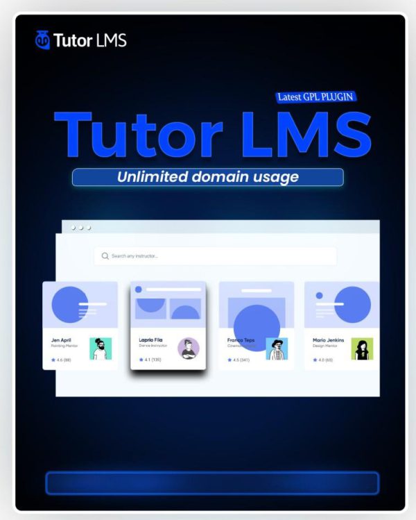 Tutor LMS Premium – LMS Plugin – GPL