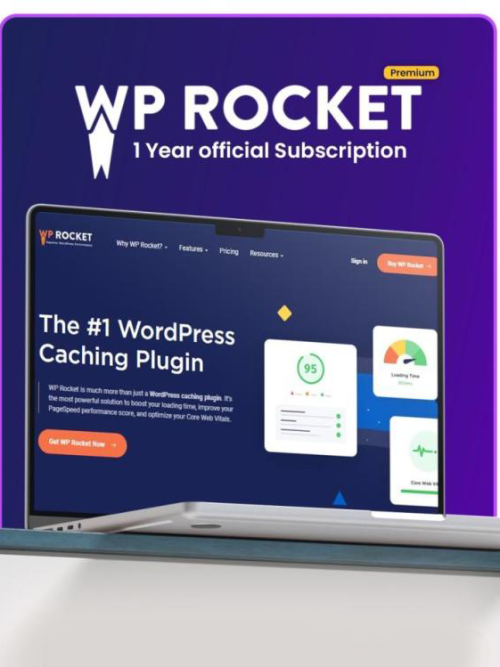 Wp Rocket Subscription (1 Year ) Offcial License Activation