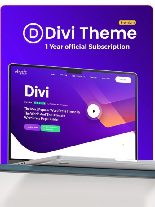 Divi Theme Premium Subscription